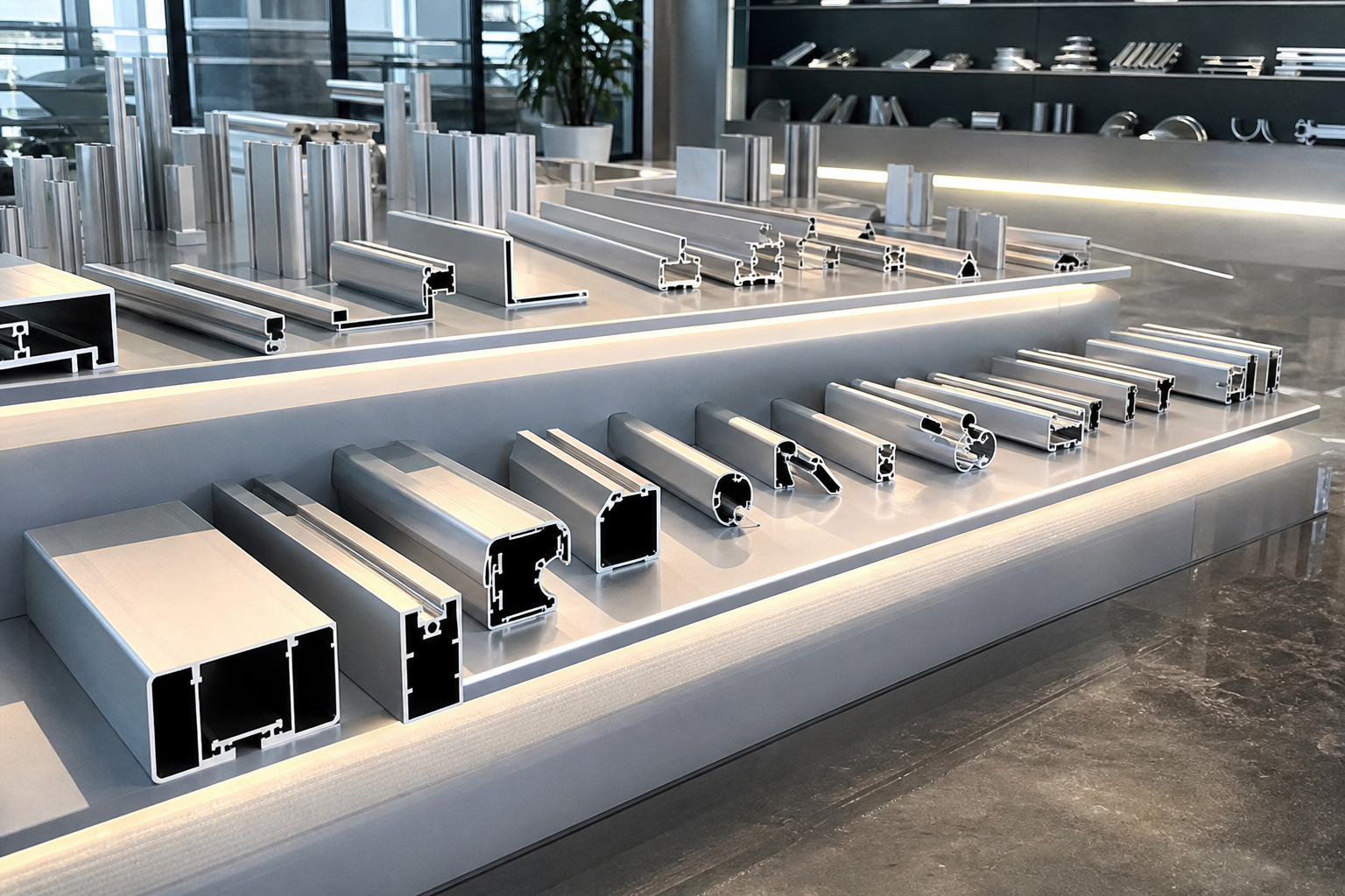 Custom aluminium extrusion profiles