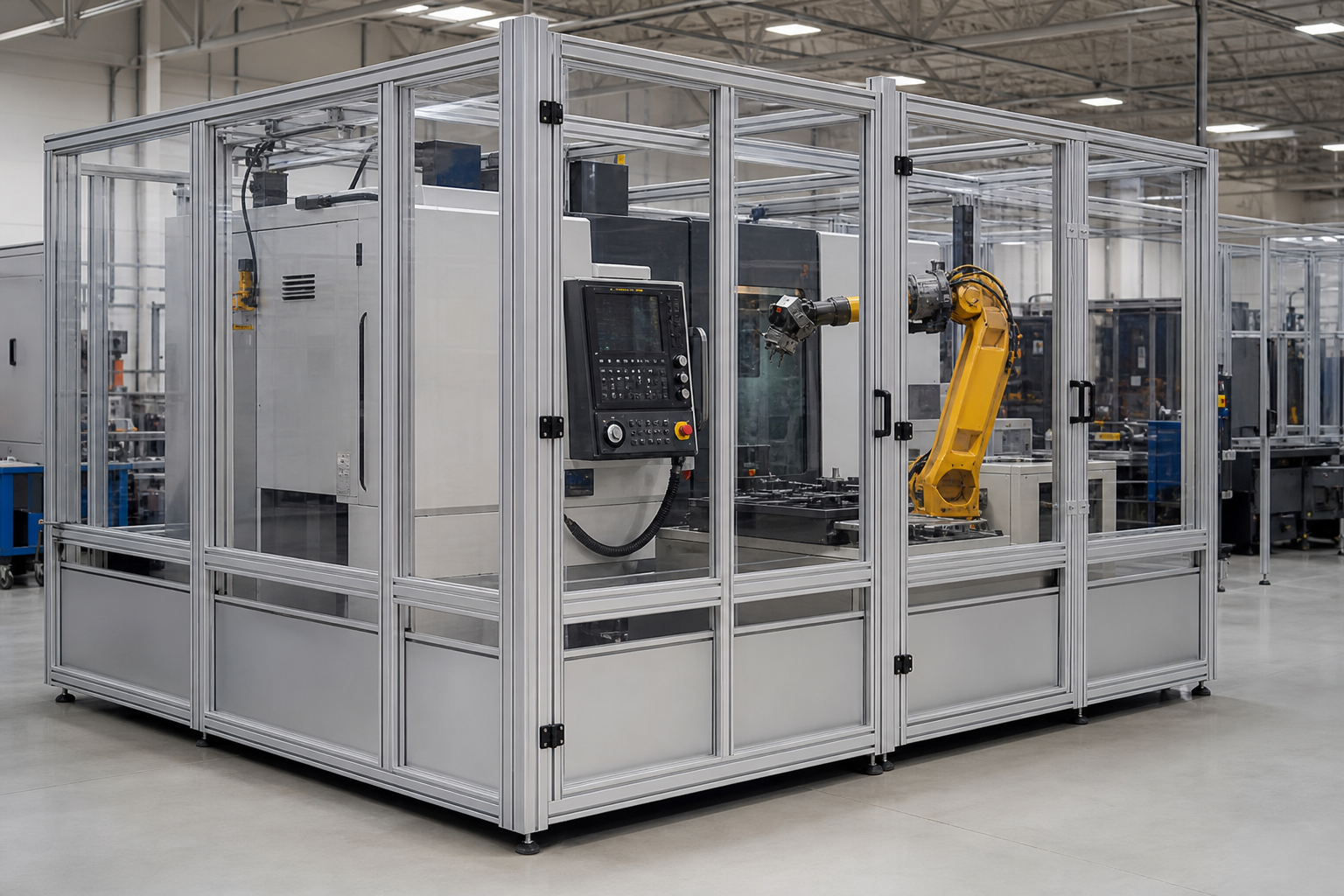 Industrial CNC enclosure project