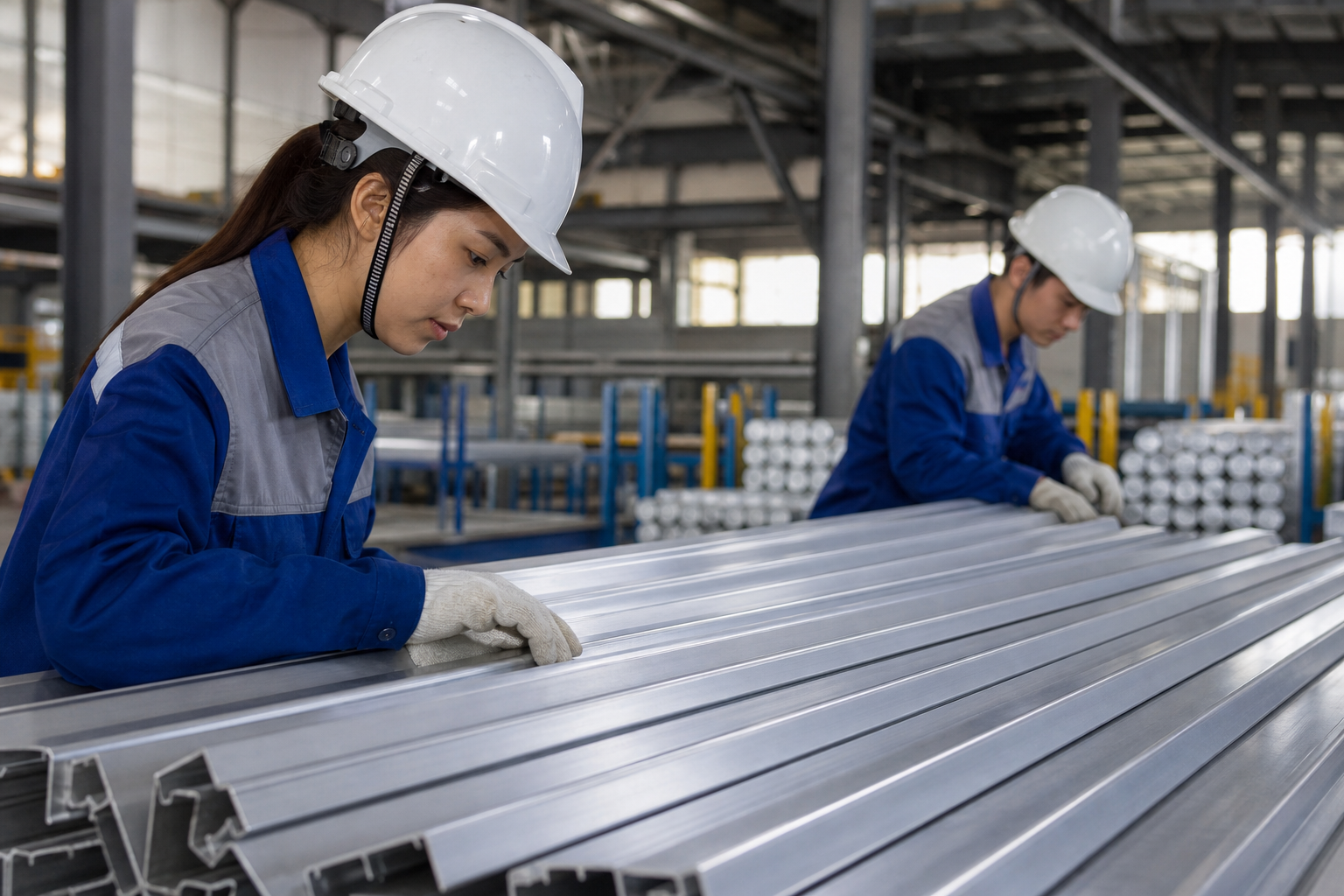 TS Aluminium manufacturing quality team
